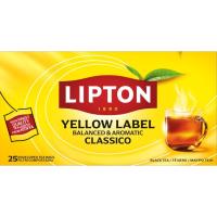 Té negro yellow labe LIPTON, caja 25 uds Té negro yellow labe LIPTON, caja 25 uds