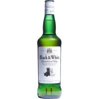 Whisky BLACK&WHITE, botella 70 cl