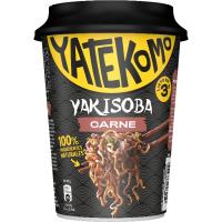 Fideos orientales yakisoba variedad carne YATEKOMO, cup 93 g