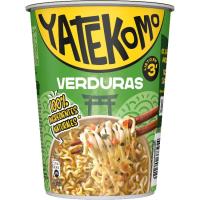 Fideos orientales variedad verduras YATEKOMO, cup 60 g