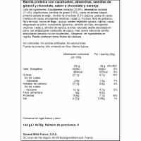 Barrita cereal fibra protein choco-naranja N. VALLEY, caja 144 g