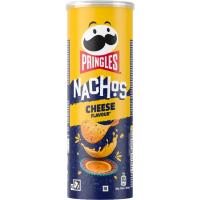 Aperitivos nachos con sabor a queso PRINGLES, tubo 150 g