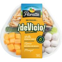 Ensalada completa exótica BQ deVicio, FLORETTE, tarrina 230 g