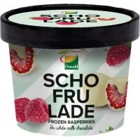 Bombón helado de frambuesa SCHOFRULADE, tarrina 130 g Bombón helado de frambuesa SCHOFRULADE, tarrina 130 g