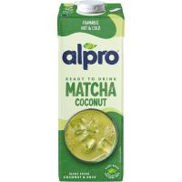 Bebida matcha con base de coco y soja ALPRO, brik 1 litro Bebida matcha con base de coco y soja ALPRO, brik 1 litro