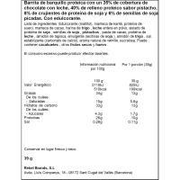 Barrita crujiente de crema de pistacho MAXI NUTRITION, 39 g