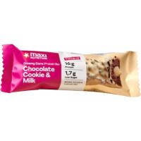 Barrita rellena de cremosa galleta c/ leche MAXI NUTRITION, 45 g