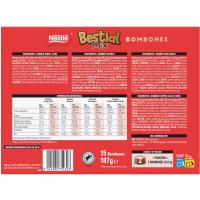 Bombón Bestial mix NESTLÉ, caja 187 g
