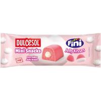 Mini snacks sabor Jelly kisses Fini DULCESOL, 4 uds, bolsa 120 g Mini snacks sabor Jelly kisses Fini DULCESOL, 4 uds, bolsa 120 g