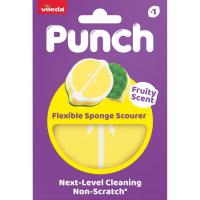 Estropajo Punch limón VILEDA, 1 ud
