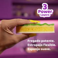 Estropajo Punch limón VILEDA, 1 ud