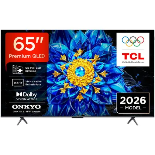Televisor Miniled de 65" 4K UHD Negro Smart 65P8L TCL Televisor Miniled de 65" 4K UHD Negro Smart 65P8L TCL