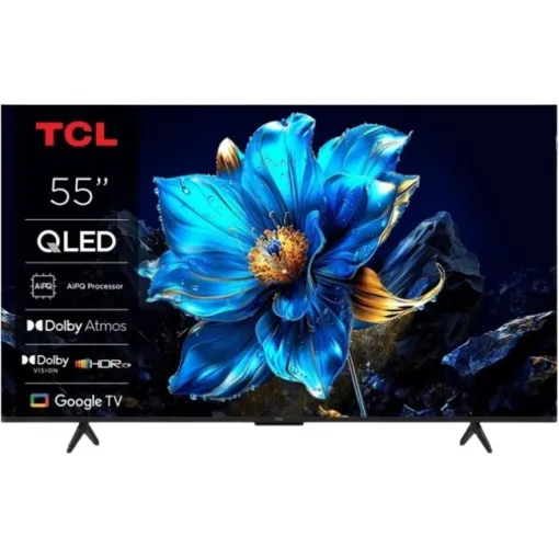 Televisor Qled de 55" 4K UHD, Negro, Smart 55T69C TCL