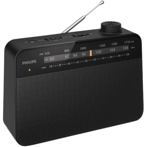 Radio de bolsillo, portátil, color negro TAR2509 PHILIPS