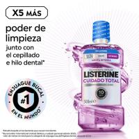 Enjuague bucal menta LISTERINE TOTAL CARE, botella 500 ml