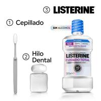 Enjuague bucal extra suave LISTERINE TOTAL CARE, botella 500 ml