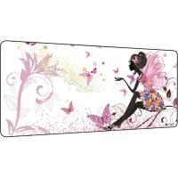 Alfombrilla 90x40 mm XL, blanco y rosa SUBBLIM Alfombrilla 90x40 mm XL, blanco y rosa SUBBLIM