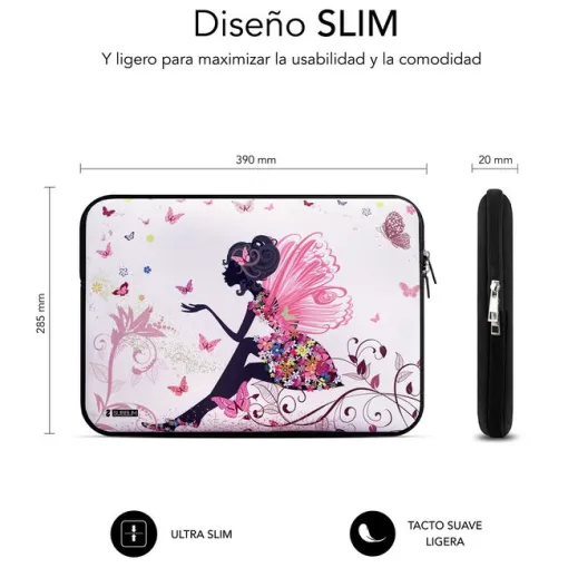 Funda para portátil 15,6" Surtido Trendy SUBBLIM