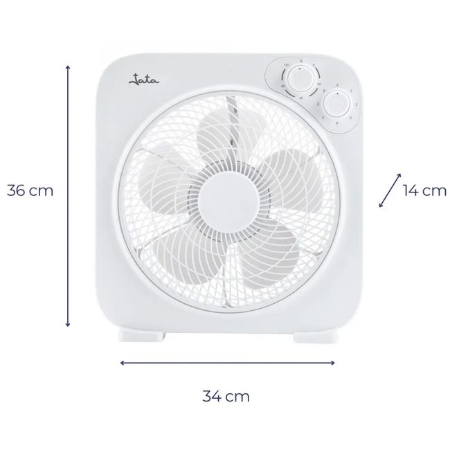Ventilador de suelo cuadrado JVVS3116 JATA