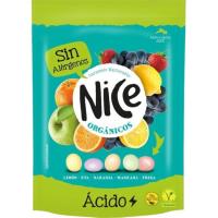 Caramelo masticable ácido NICE, bolsa 100 g