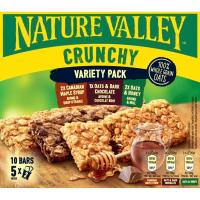 Barrita de cereales Runchy Variety NATURE VALLEY, pack 5x42 g Barrita de cereales Runchy Variety NATURE VALLEY, pack 5x42 g