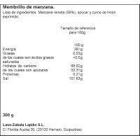Dulce de manzana LAPIKO, tarrina 300 g