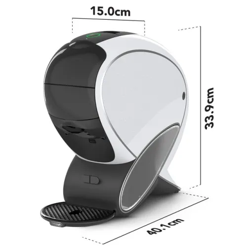 Cafetera Neo latte negra DELONGHI, 1 ud