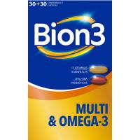 Multivitamínicos Y Omega 3 con Probioticos BION3, caja 60 uds Multivitamínicos Y Omega 3 con Probioticos BION3, caja 60 uds