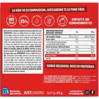 Barrita de proteína coco-choco negro JUST LOADING, pack 3x27 g