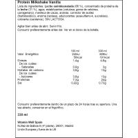 Batido de vainilla proteína BAREBELLS, botella 33 cl