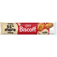 Galleta rellena de vainilla LOTUS BISCOFF, paquete 154 g