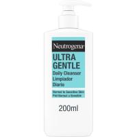 Gel limpiador facial diario NEUTRÓGENA, dosificador 200 ml