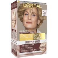 Tinte 7.31 rubio L'ORÉAL EXCELLENCE CREME, 1 ud