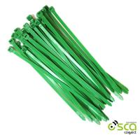 Bridas verdes, 7,2x350 mm OSCA CONNECT, 50 uds