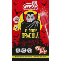 Soda El Conde Drácula con piruleta CERDAN, sobre 52 g