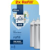 Ambientador frescor GLADE, recambio, pack 2 uds