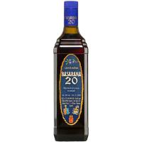 Licor de endrinas navarro BASARANA 20, botella 1 litro
