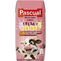 Batido de fresa PASCUAL, pack 6x200 ml