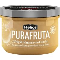 Purafruta manzana con canela HELIOS, frasco 250 g