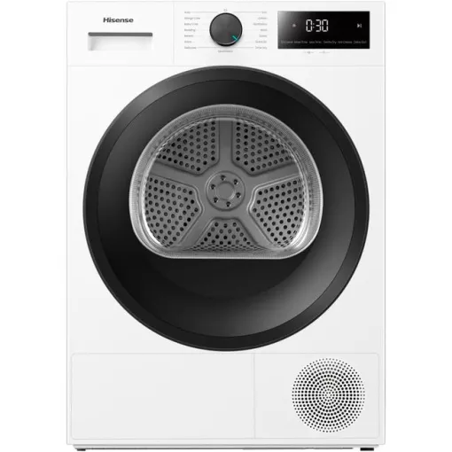 Secadora, bomba de calor, 8kg, D, DH1I800UWDE HISENSE Secadora, bomba de calor, 8kg, D, DH1I800UWDE HISENSE