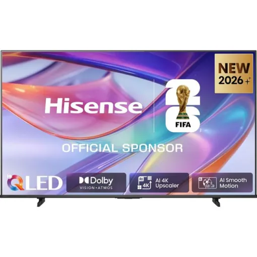 Televisor Qled 43" UHD 4K, Negro Smart 43E79S HISENSE Televisor Qled 43" UHD 4K, Negro Smart 43E79S HISENSE