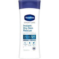 Loción instant dry skin rescue VASELINE, bote 400 ml