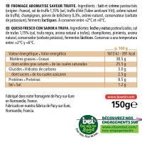 Queso sabor trufa BOURSIN, pieza 150 g