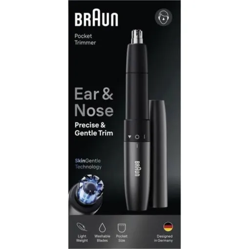 Recortadora mini para nariz y orejas, styler, EN20 BRAUN