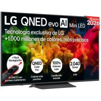Televisor 65" QNED, Evo MiniLED, antireflejos negro 65QNED81B6A LG