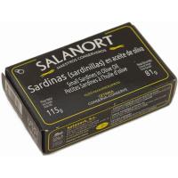 Sardinilla en aceite de oliva SALANORT, lata 115 g