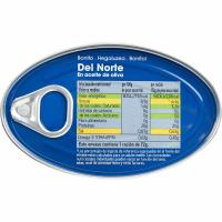 Bonito en aceite de oliva EROSKI, lata 111 g