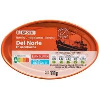 EROSKI hegaluzea eskabetxean, lata 111 g