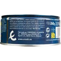 Bonito en aceite de oliva EROSKI, lata 266 g