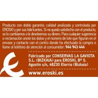 Bonito en escabeche EROSKI, lata 266 g